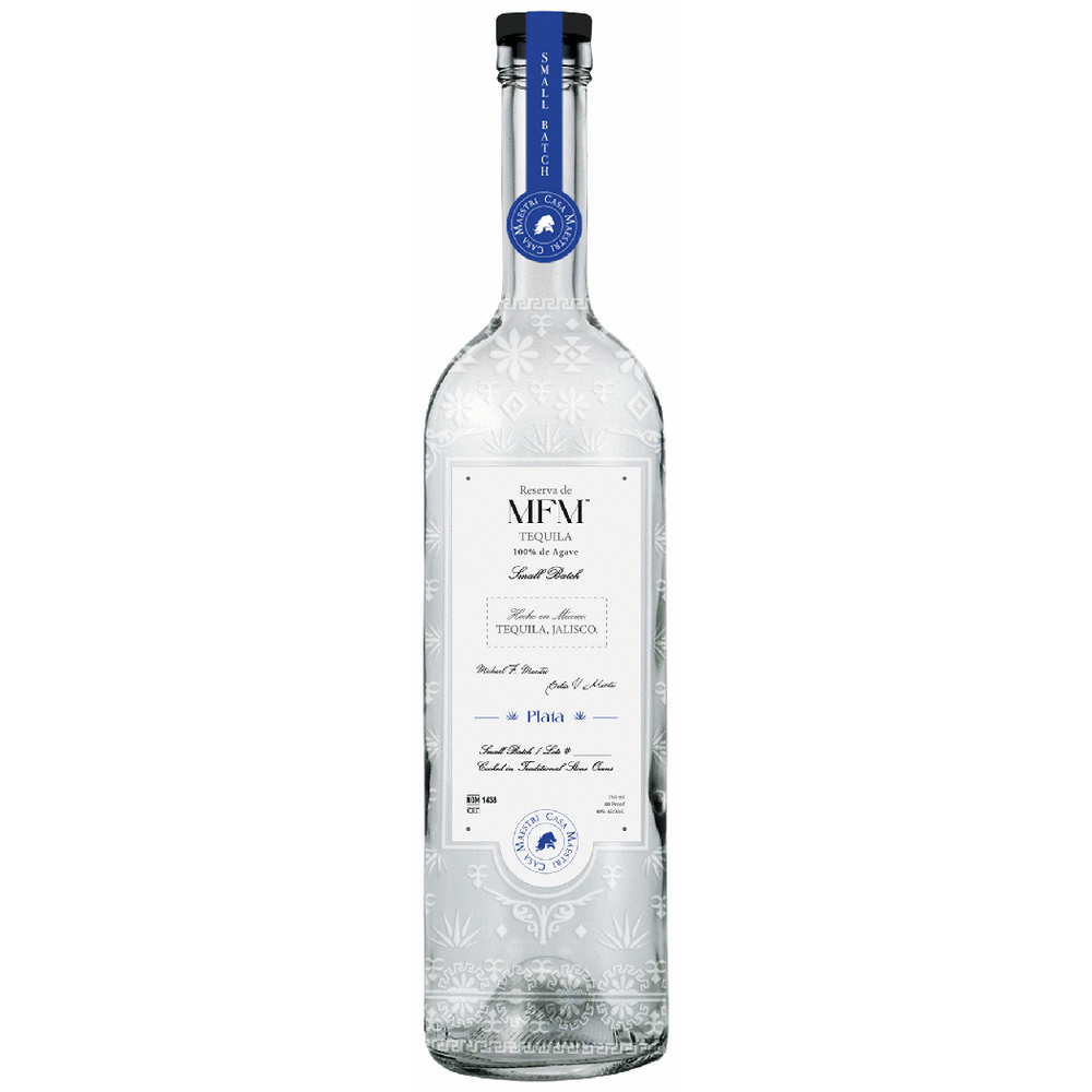 Casa Maestri Reserva MFM Plata Small Batch Tequila
