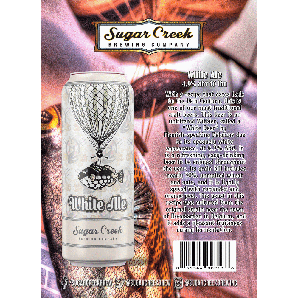 Sugar Creek Belgian White Ale