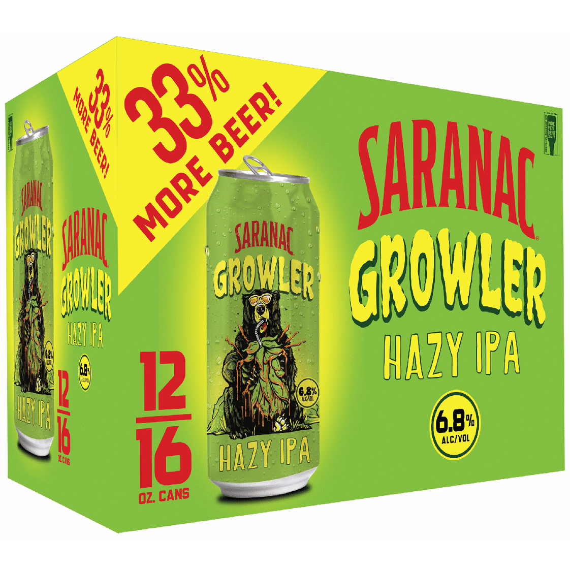 Saranac Growler
