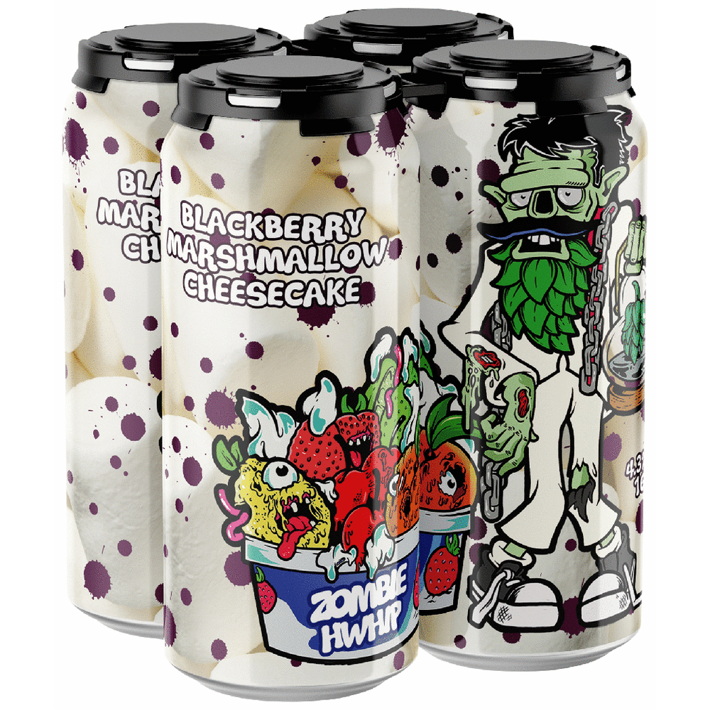 Beer Zombies Zombie HWhip Blackberry Marshmallow Cheesecake