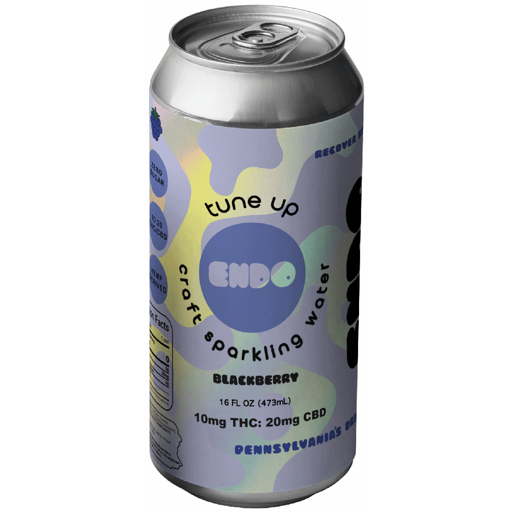 Endo Tune UP THC 10mg Blackberry Sparkling Water