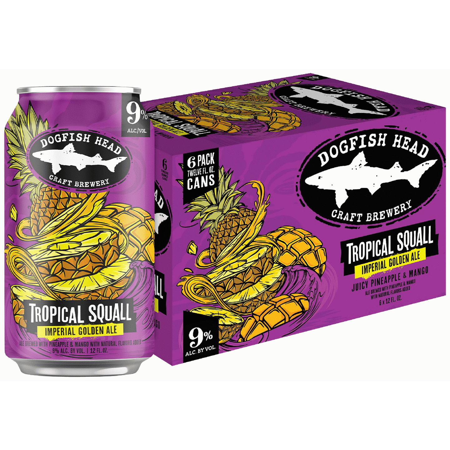 Dogfish Head Tropical Squall Imperial Golden Ale Beer