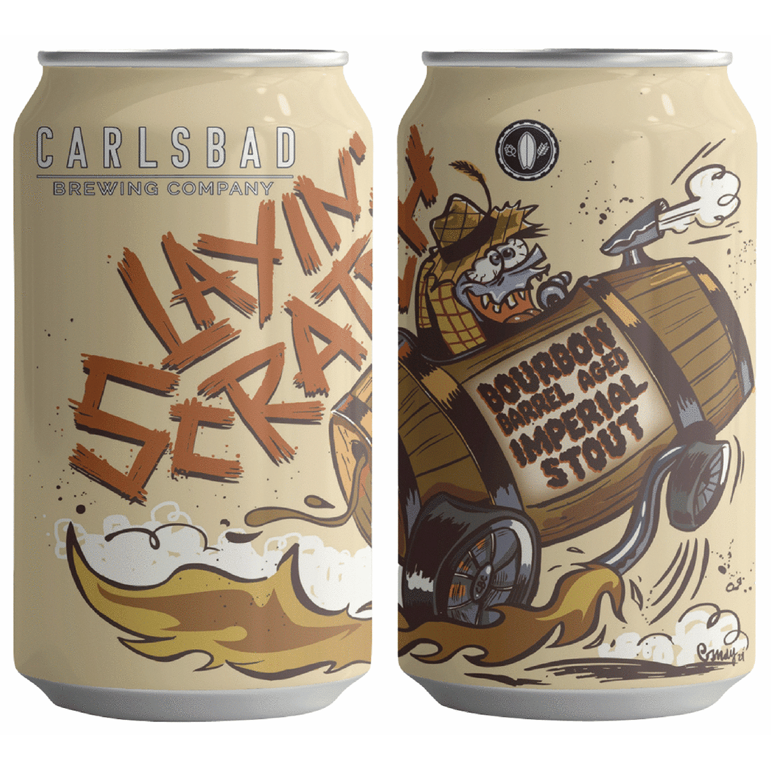 Carlsbad Layin' Scratch Bourbon Barrel Edition