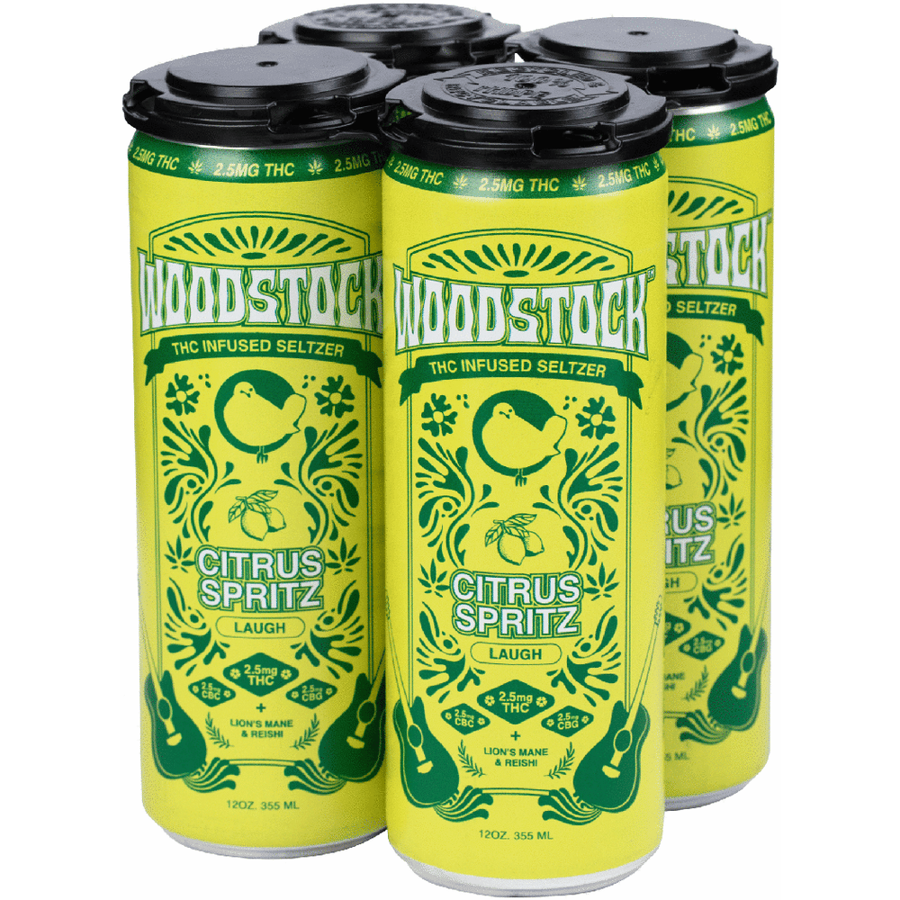 Woodstock THC 2.5mg Citrus Spritz CT | Total Wine & More