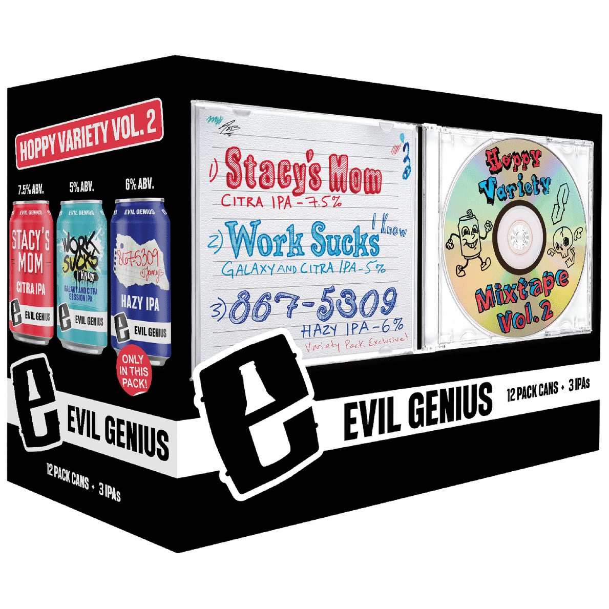 Evil Genius Hoppy Variety Mixtape Vol 2