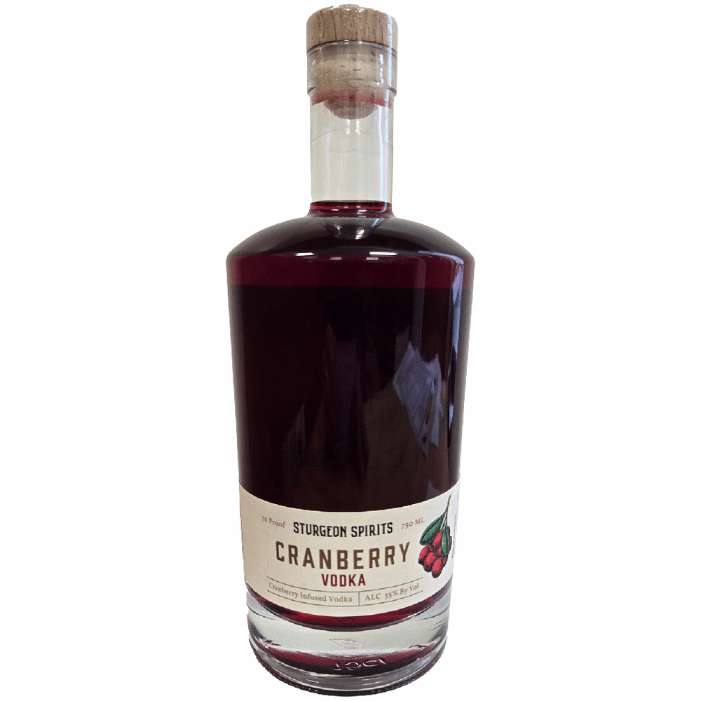 Sturgeon Spirits Cranberry Vodka