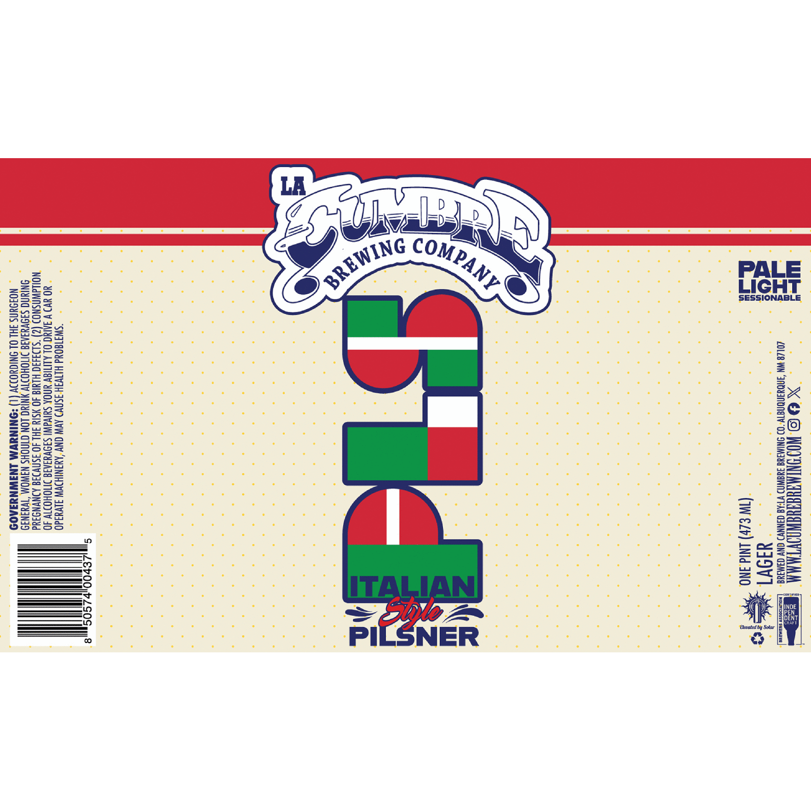 La Cumbre Italian Pilsner