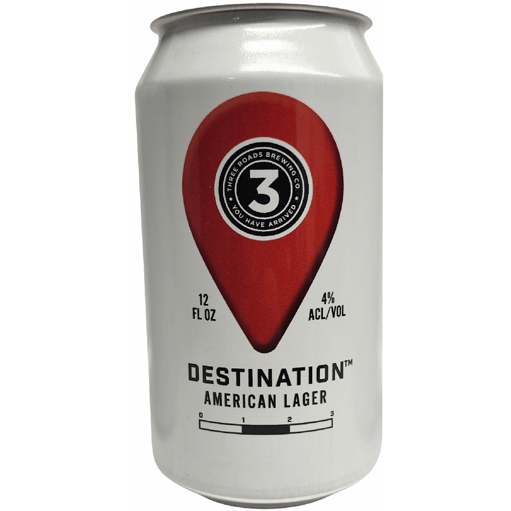 Three Roads Destination American Lager