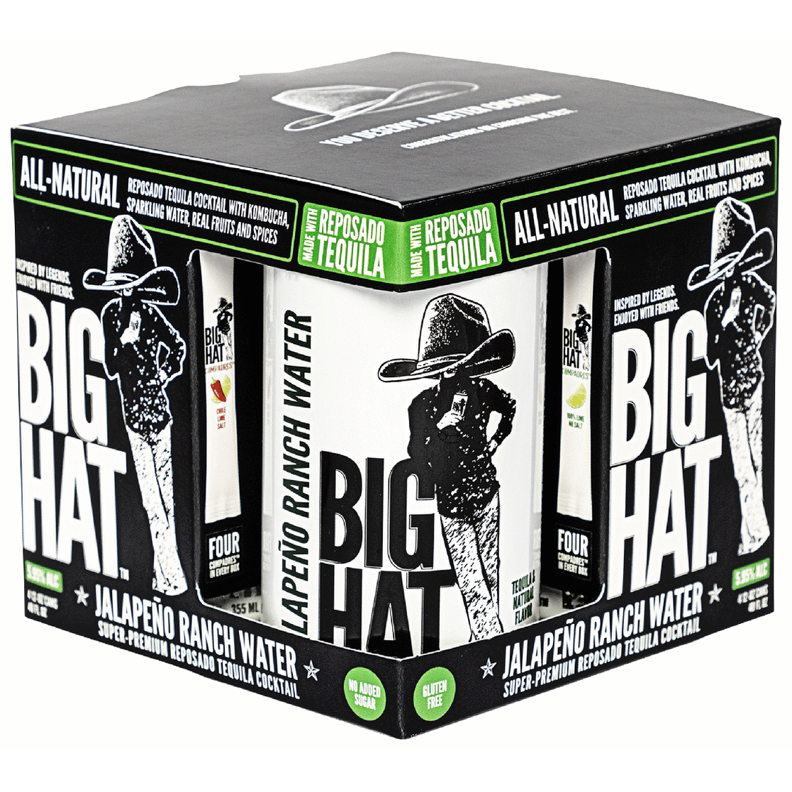 BIG HAT Jalapeno Ranch Water