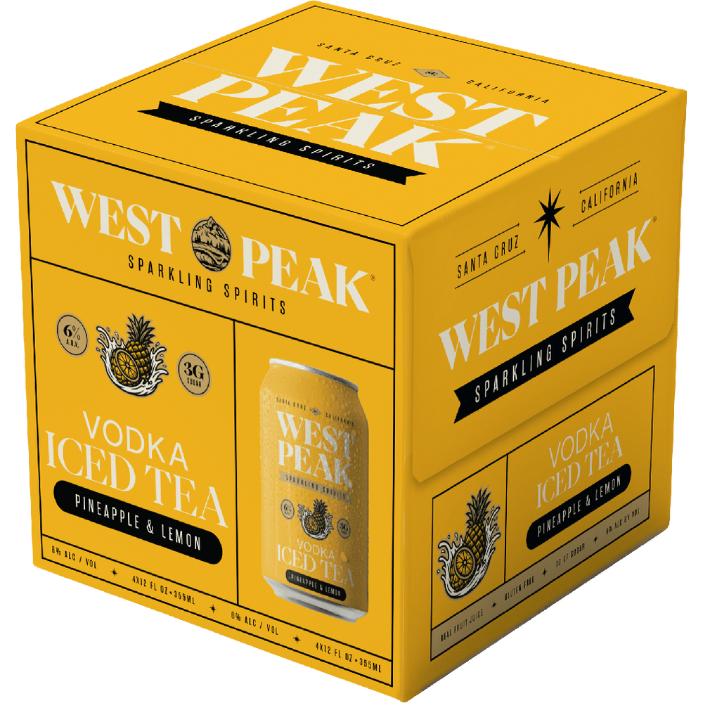 West Peak Sparkling Vodka Tea