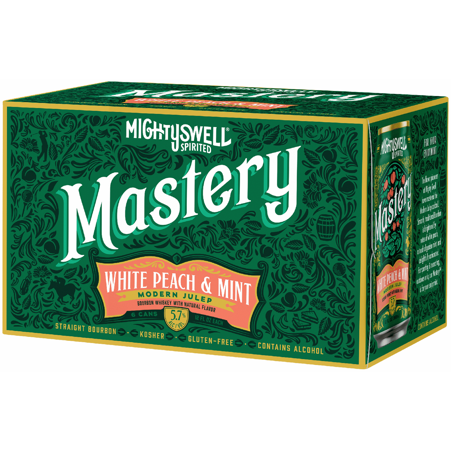 Mighty Swell White Peach & Mint
