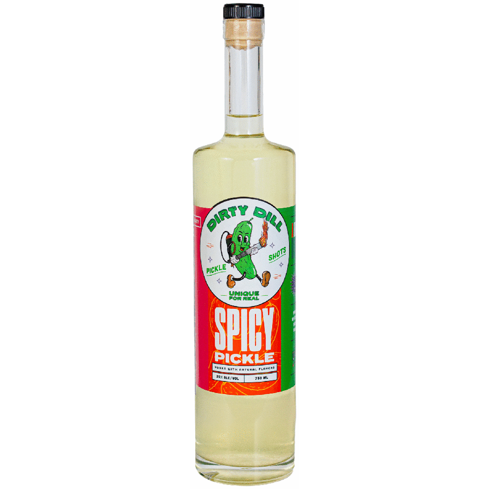 Dirty Dill Spicy Pickle 50 Proof Vodka