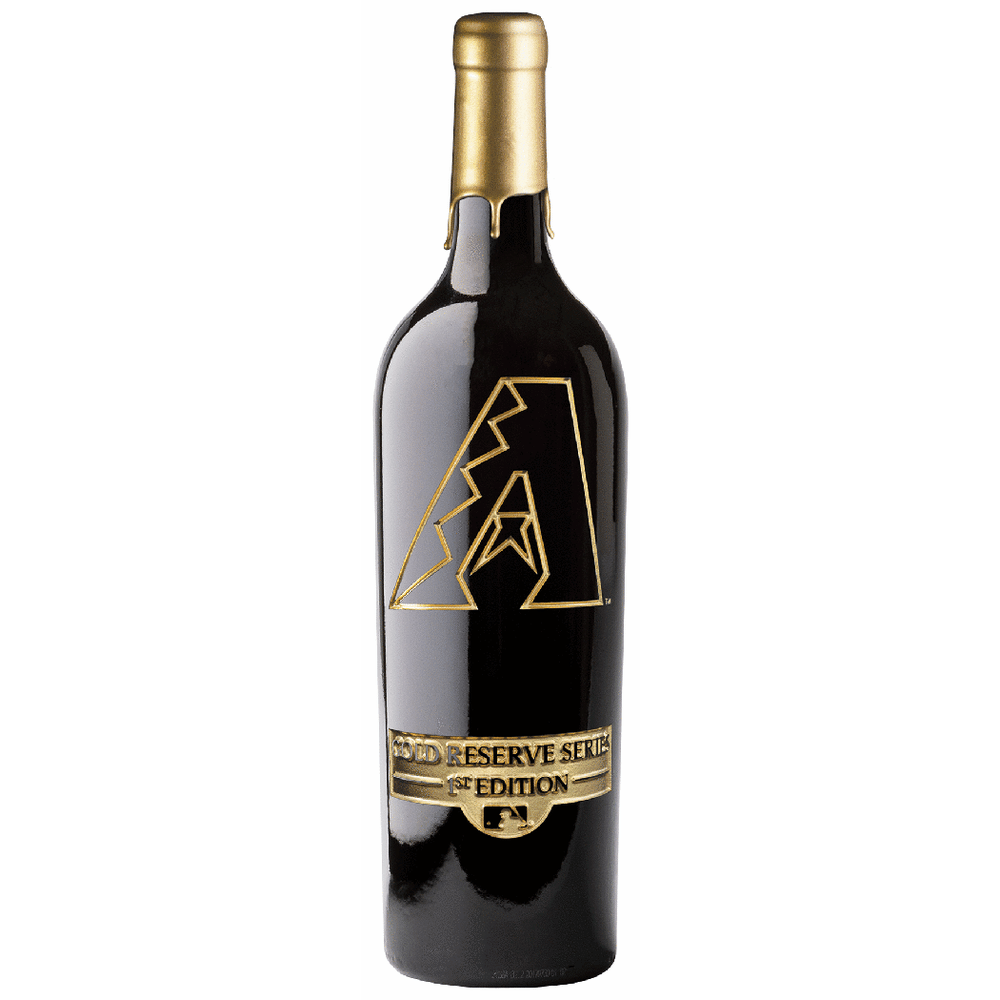 Arizona Diamondbacks Gold Reserve Etched Wine