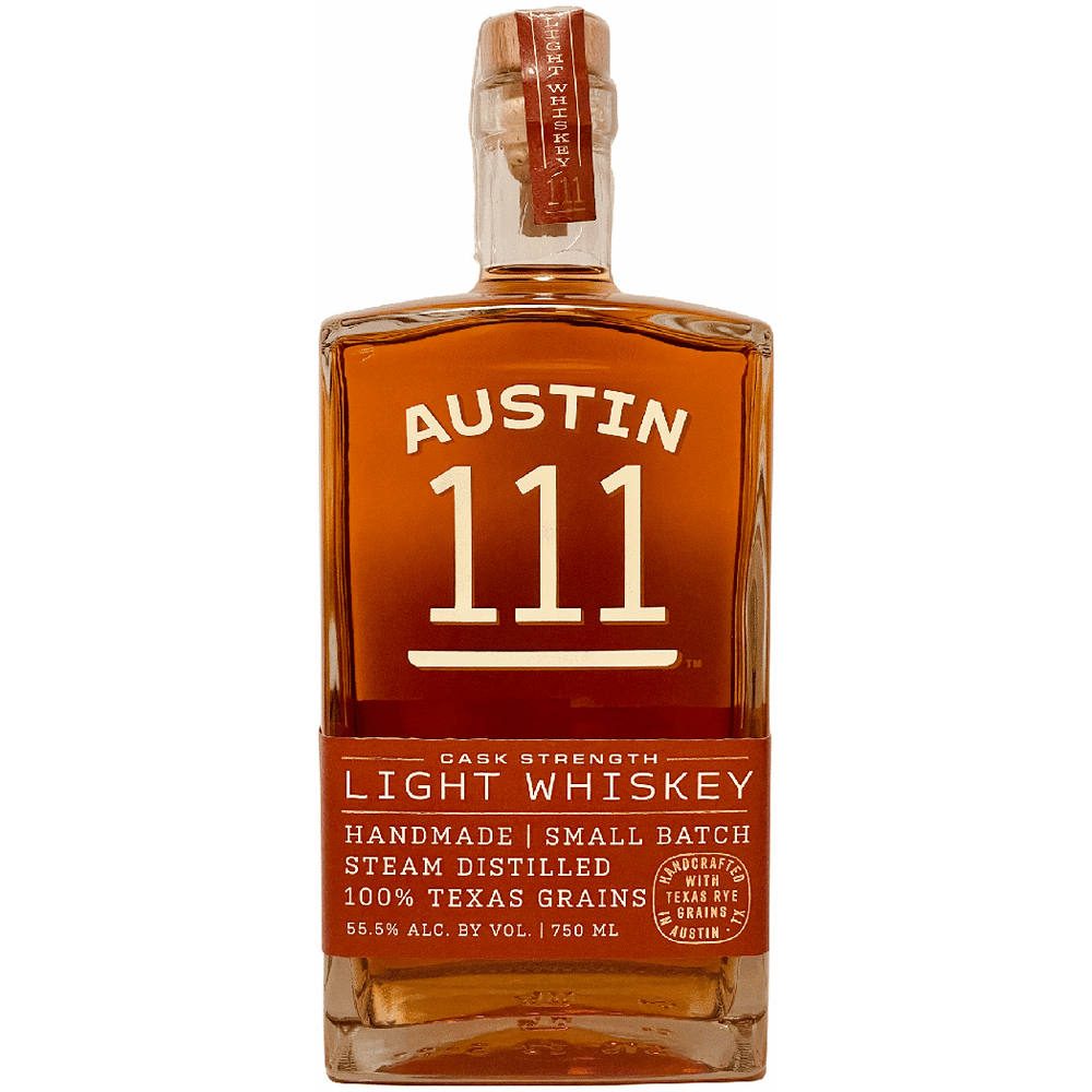 Austin 111 Cask Strength Light Whiskey
