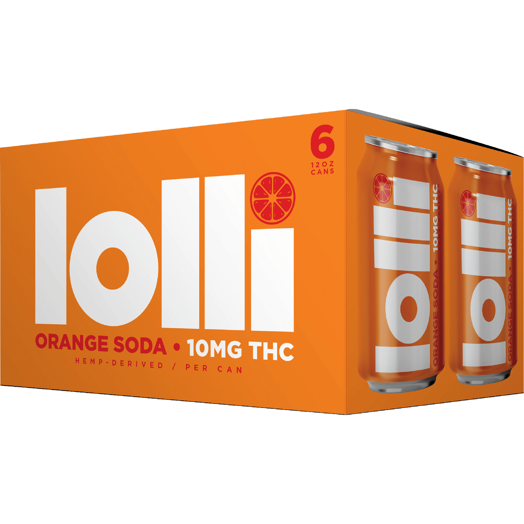 Lolli THC 10mg Orange Soda