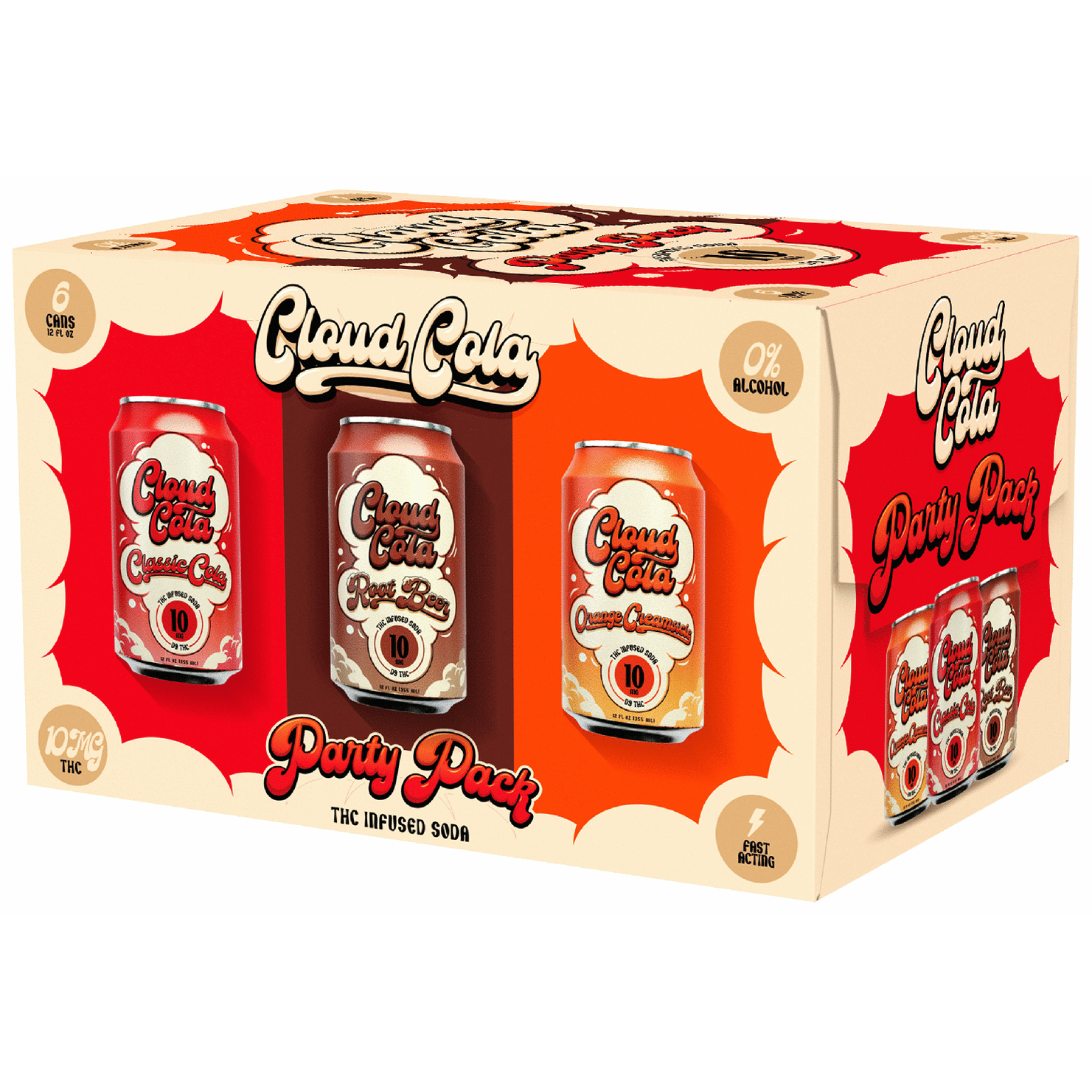 Cloud Cola THC 10mg Party Pack | Total Wine & More
