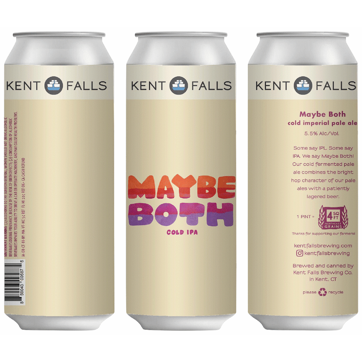 Kent Falls Maybe Both Cold IPA