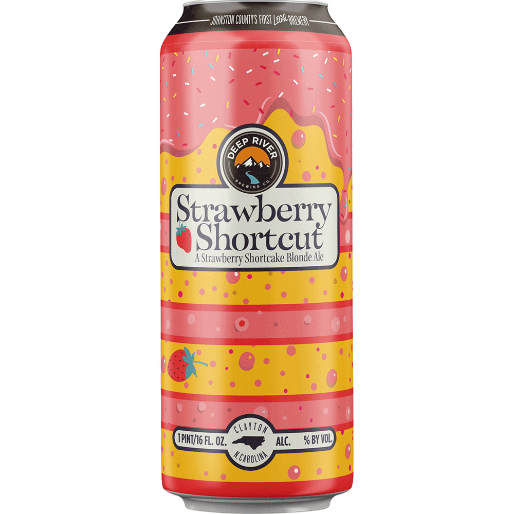 Deep River Strawberry Shortcake Blonde Ale