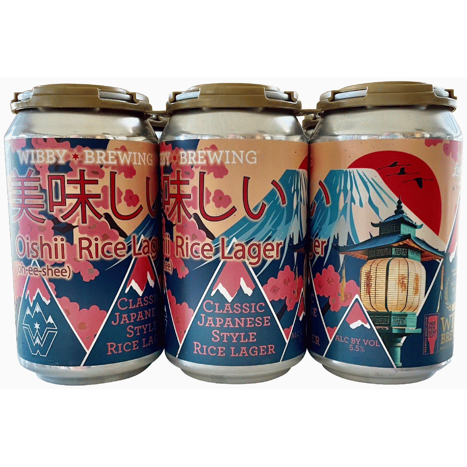 Wibby Oishii Japanese Rice Lager