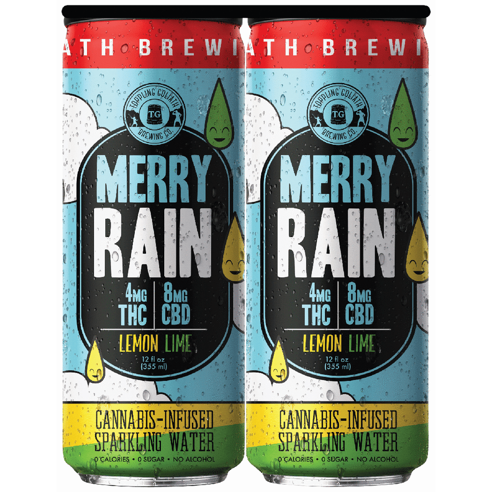 Merry Rain THC 4mg Lemon Lime