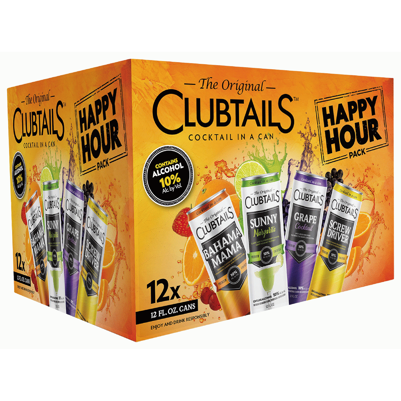 Clubtails Happy Hour Variety Pack