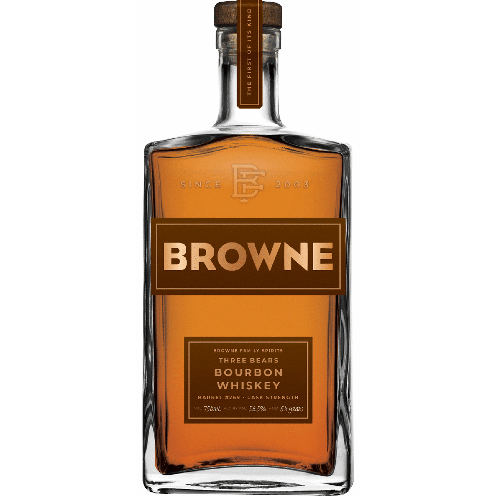 Browne Family Cask Strength Bourbon Whiskey Barrel Select