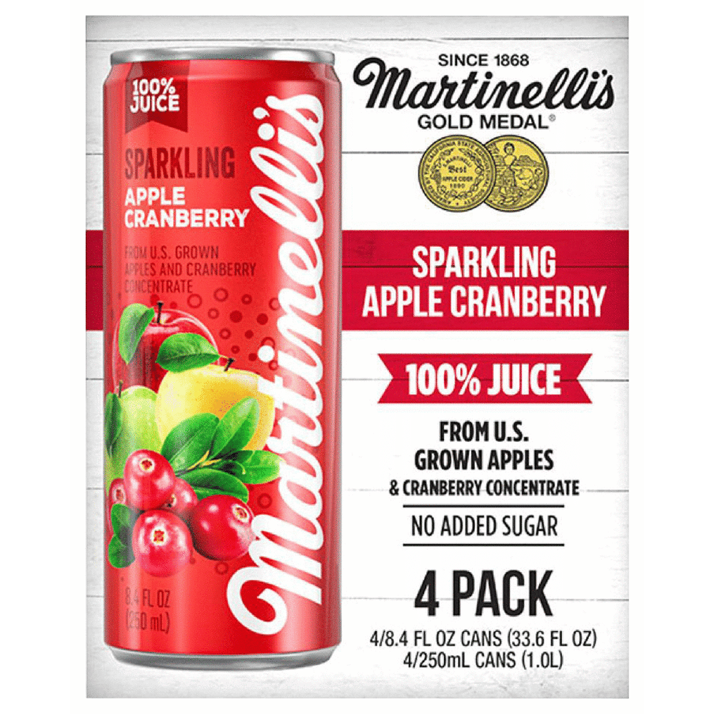 Martinelli's Sparkling Apple Cranberry Juice
