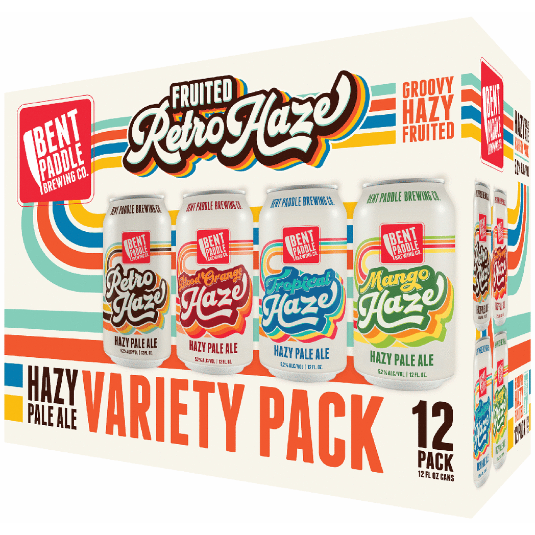 Bent Paddle Fruited Retro Haze Variety Pack