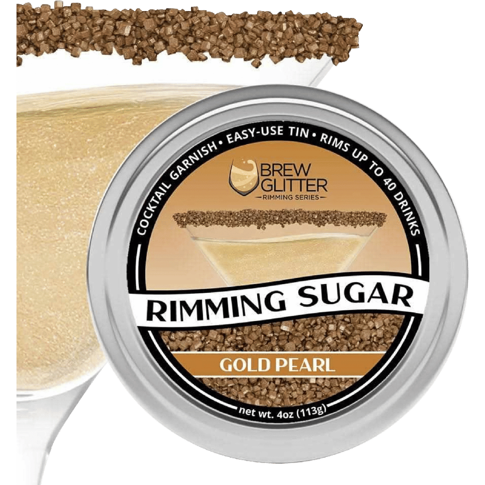Brew Glitter Gold Rimming Sugar