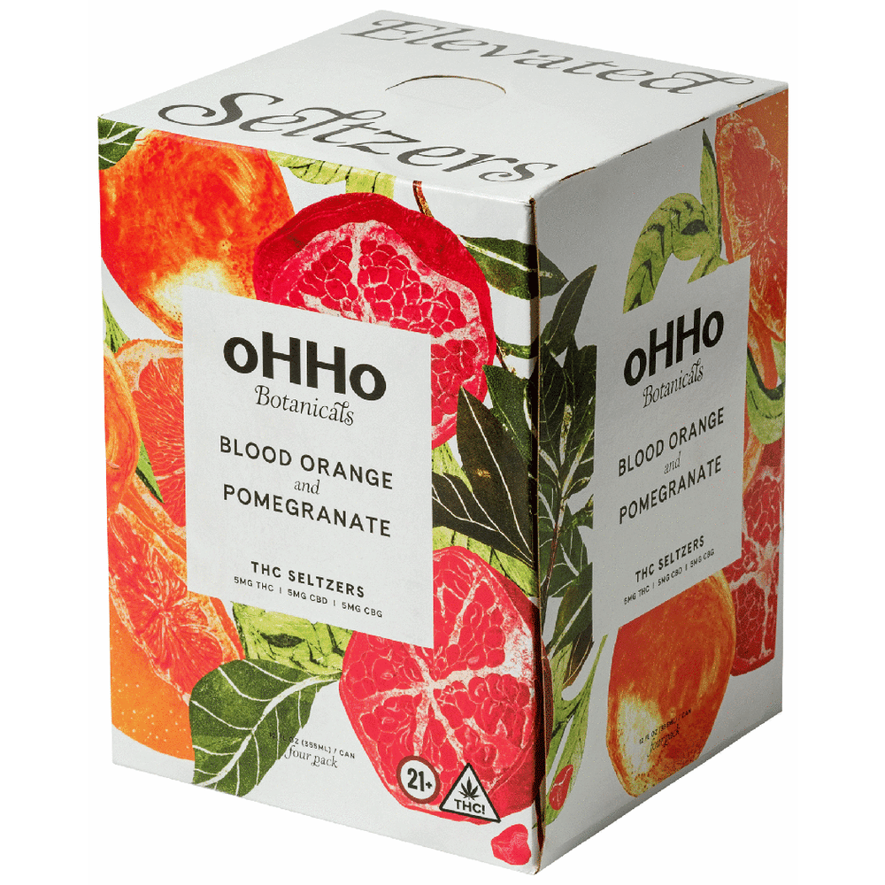 oHHo THC 10mg Blood Orange and Pomegranate
