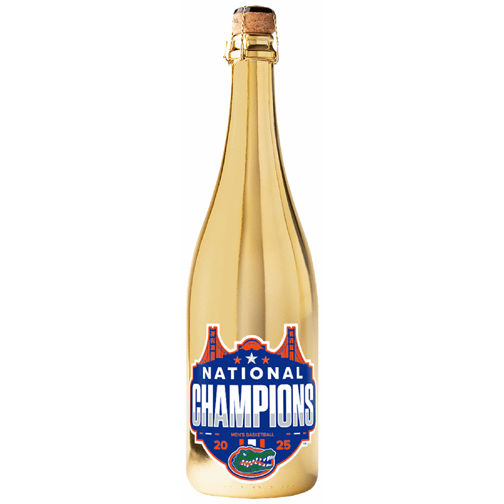 University of Florida 2025 National Champions Metallic Bubbly