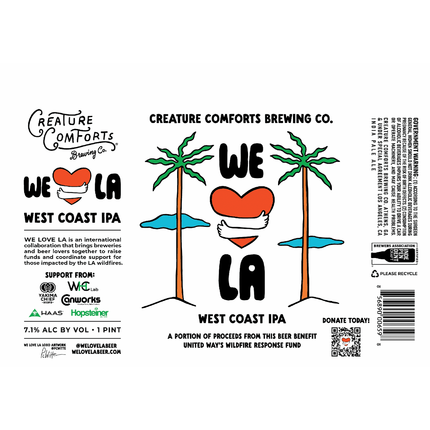 Creature Comforts We Love LA IPA