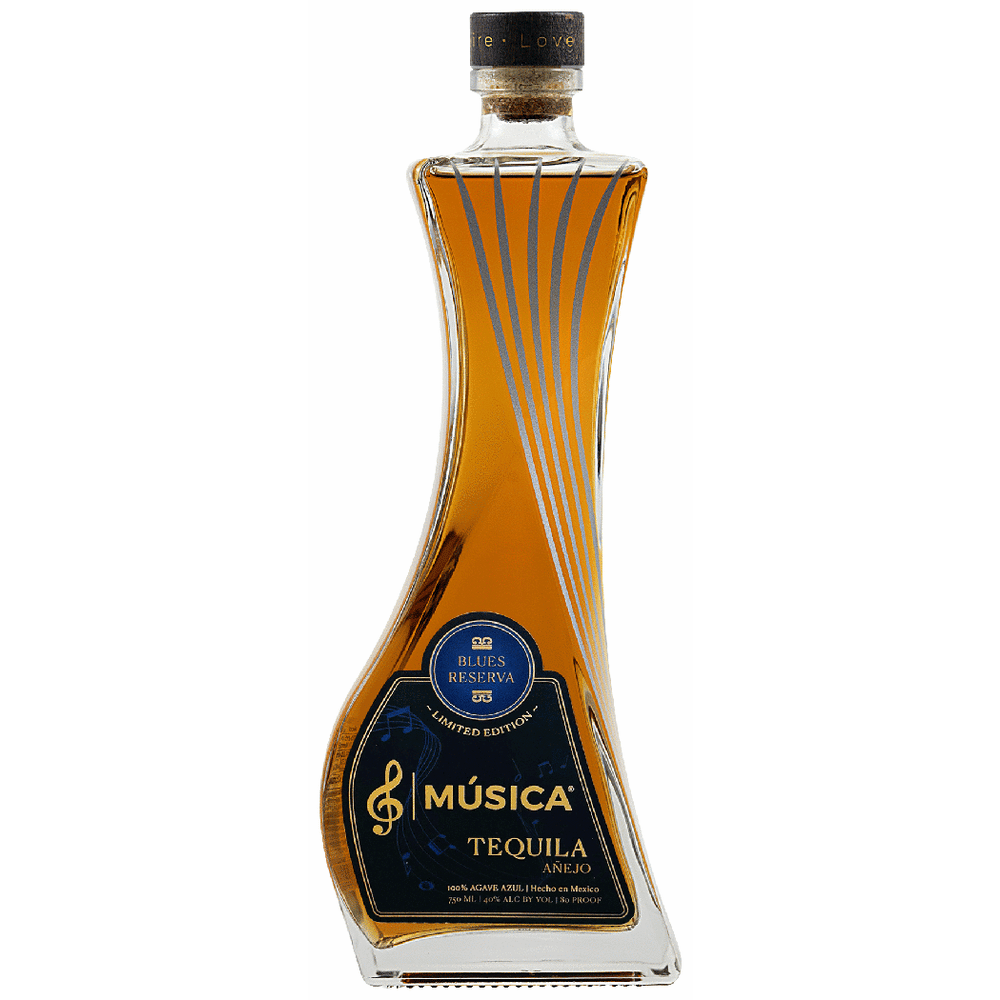 Musica Blues Reserva Anejo Tequila