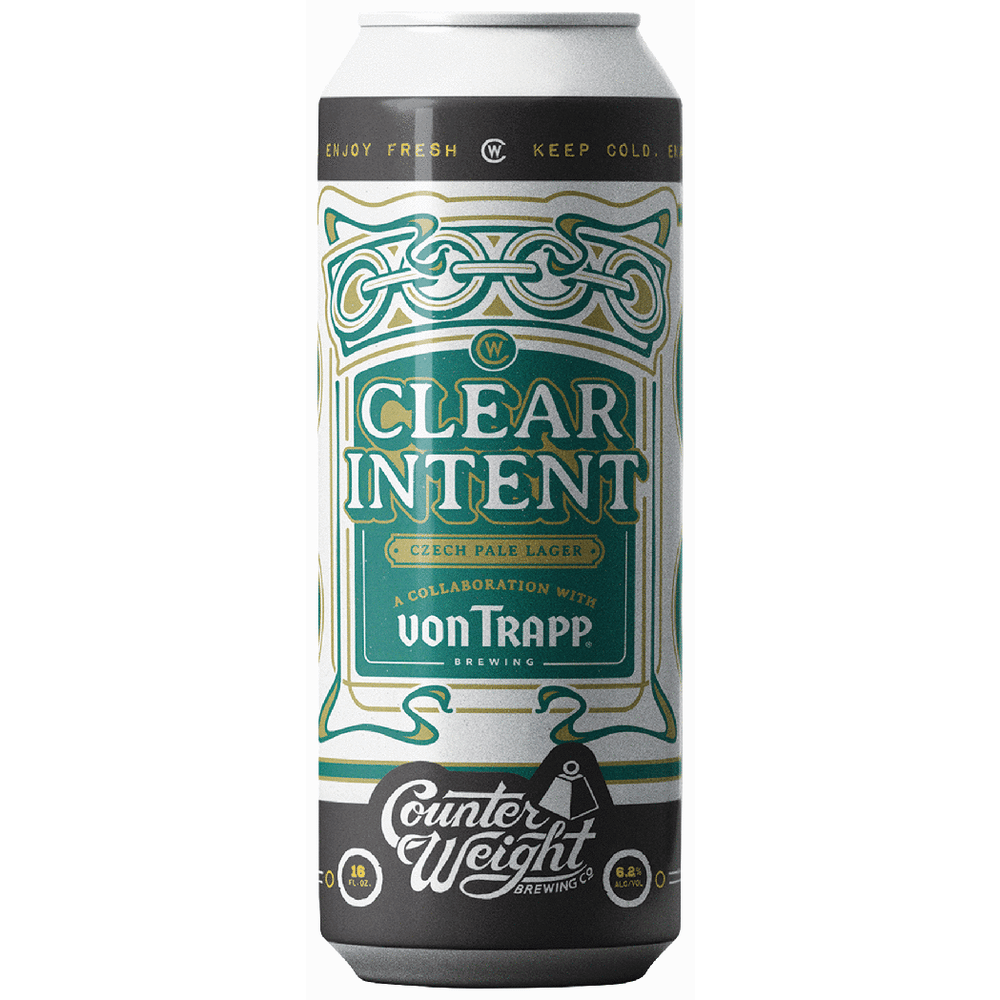 Counter Weight Clear Intent Czech Pale Lager