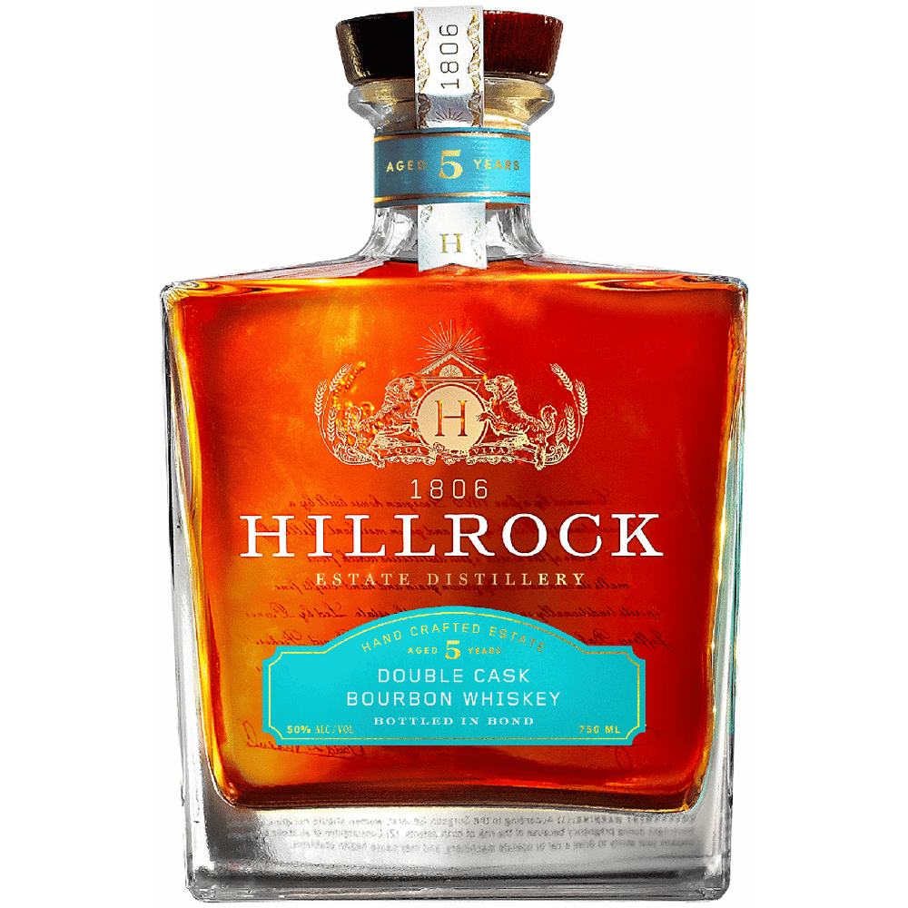 Hillrock Double Cask 5 Year Bottled in Bond Bourbon