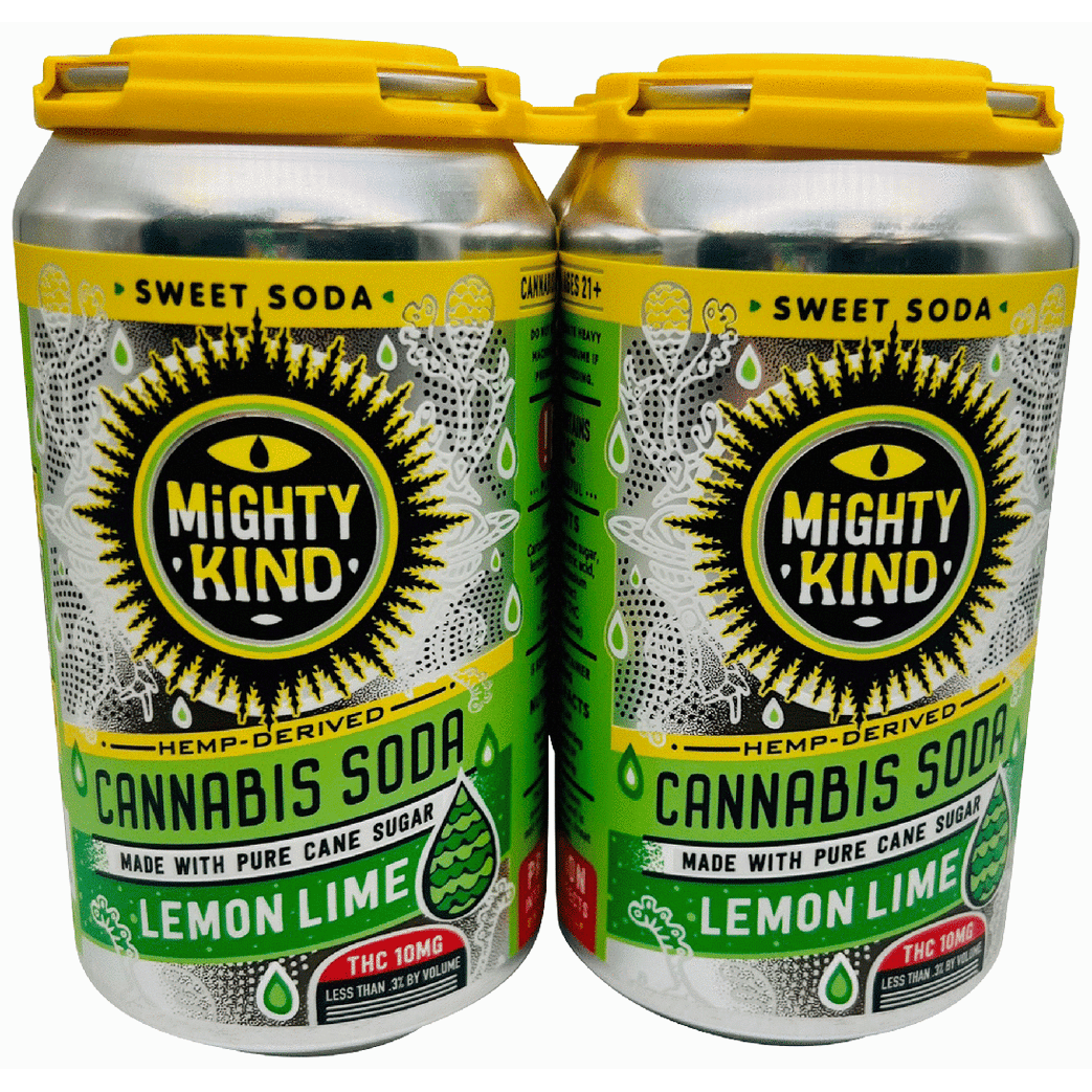 Mighty Kind THC 10mg Lemon Lime Soda