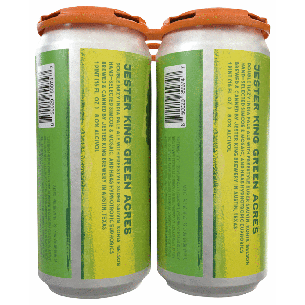 Jester King Green Acres Hazy DIPA