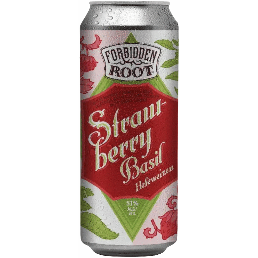 Forbidden Root Strawberry Basil Hefeweizen