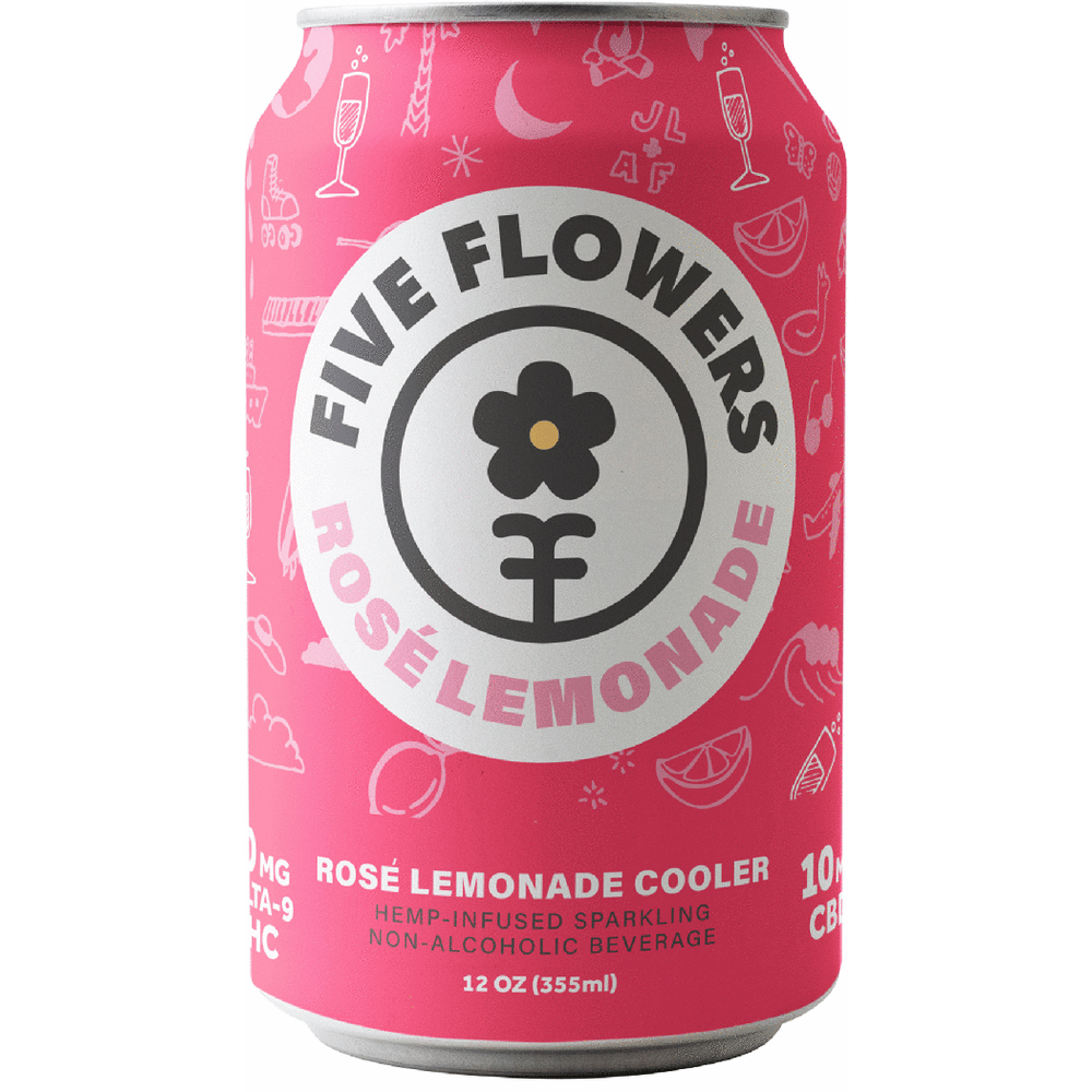 Five Flowers THC 10mg Rose Lemonade