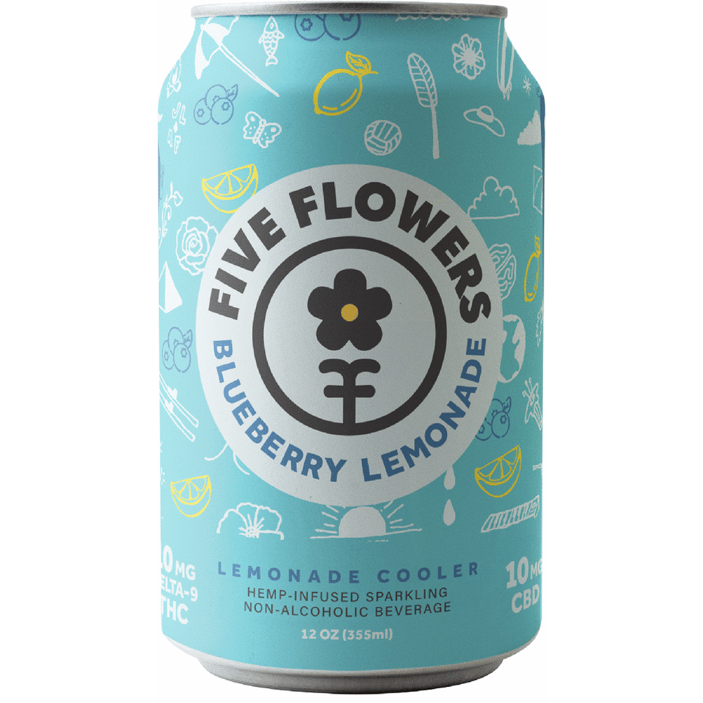 Five Flowers THC 10mg Blueberry Lemonade