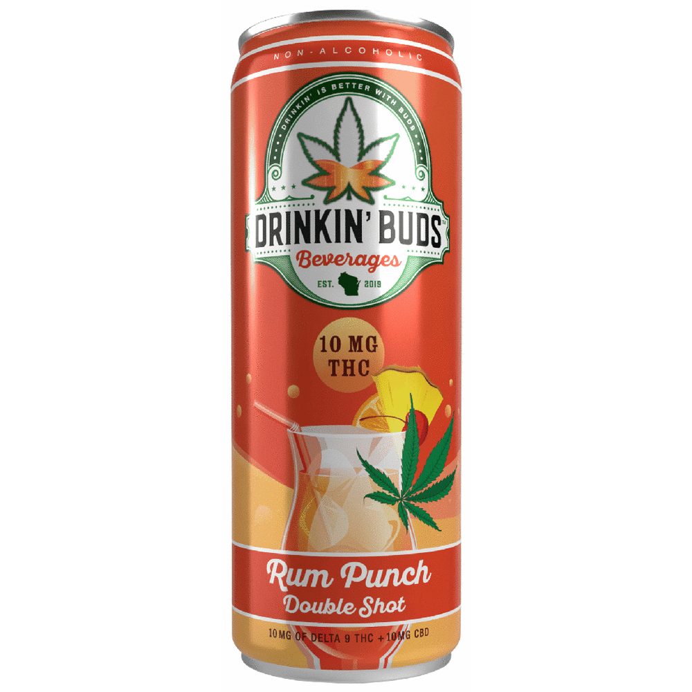 Drinkin' Buds THC 10mg Rum Punch