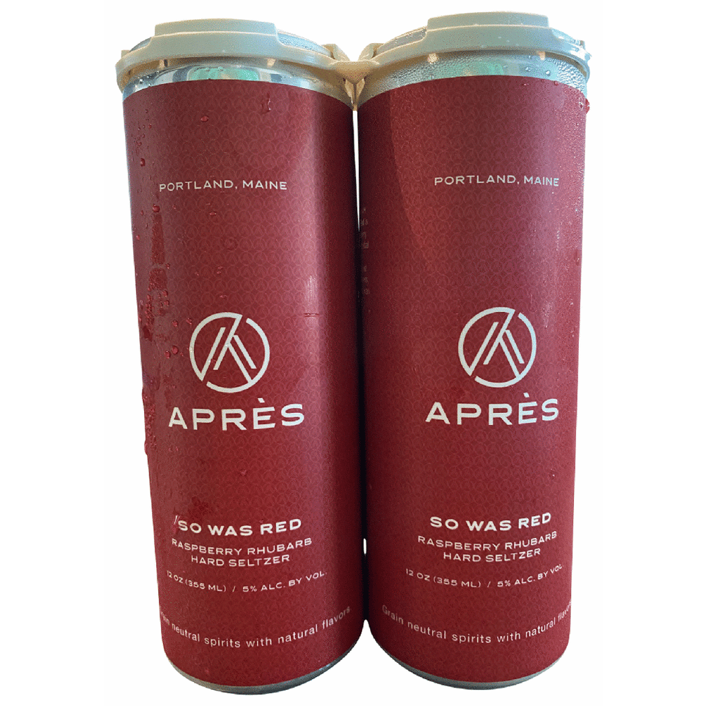 Apres So Was Red Hard Seltzer
