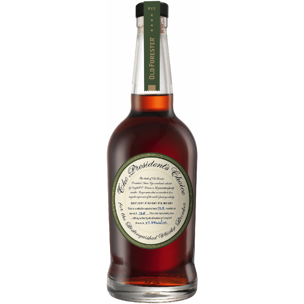 Old Forester President's Choice 134.6 Proof Rye | Total Wine & More