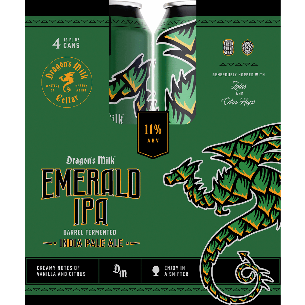 New Holland Dragon's Milk Emerald IPA