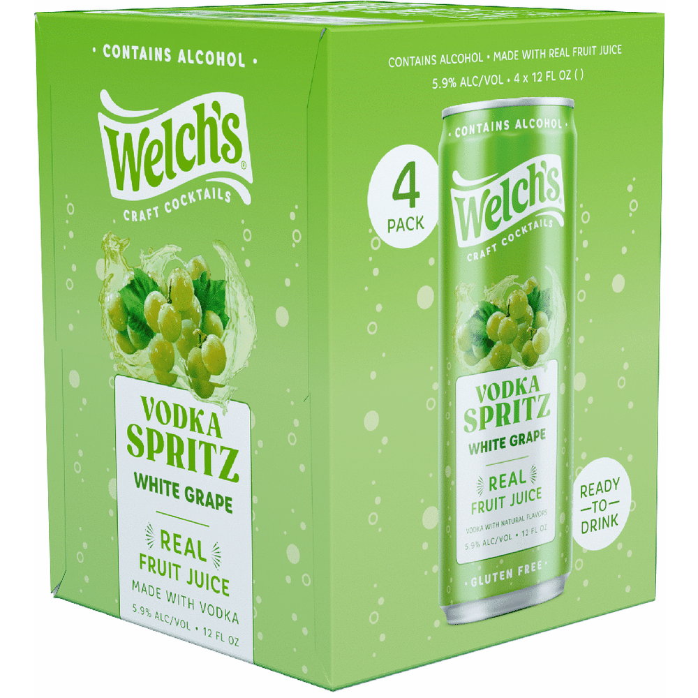 Welch's Vodka Spritz White Grape