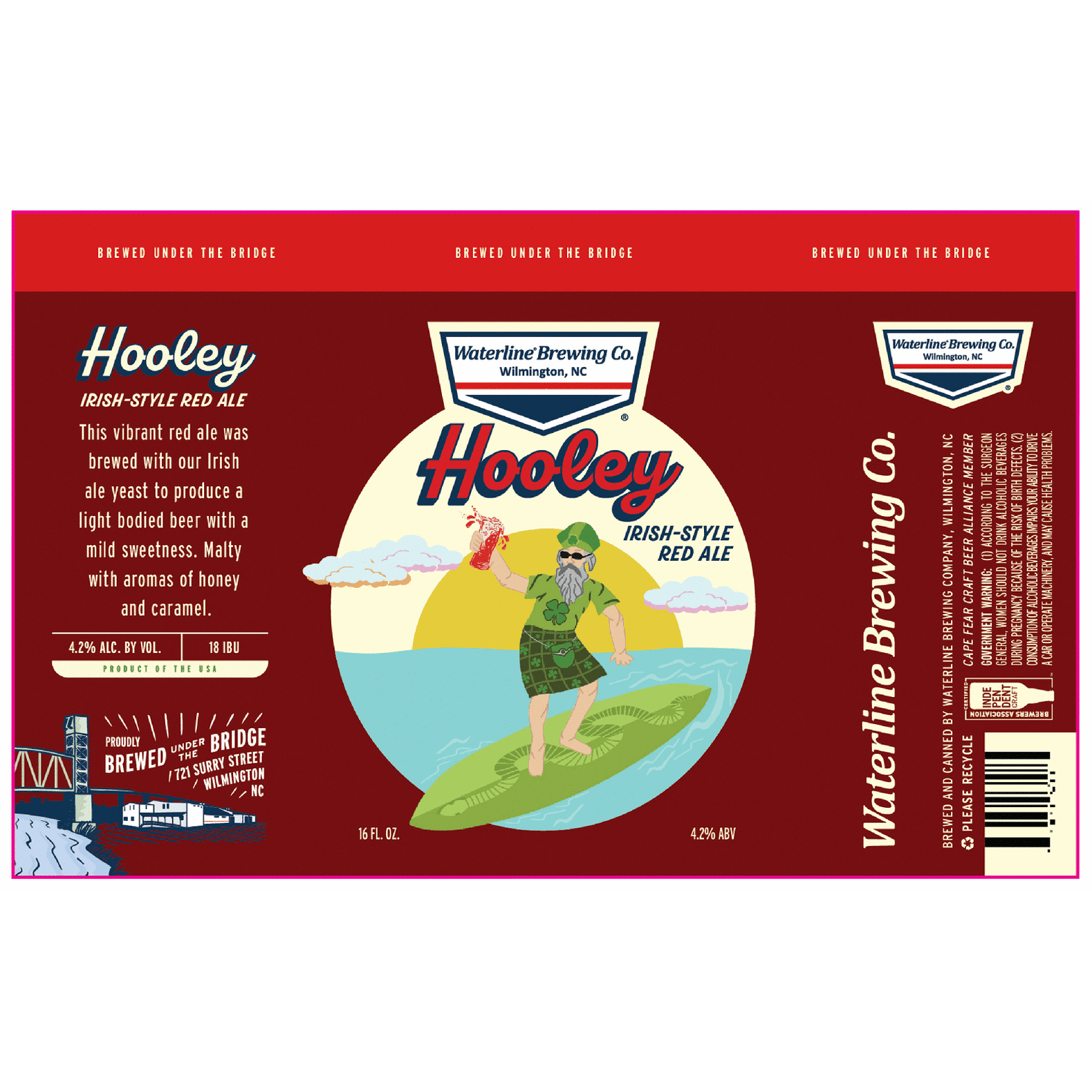 Waterline Hooley Irish Red Ale