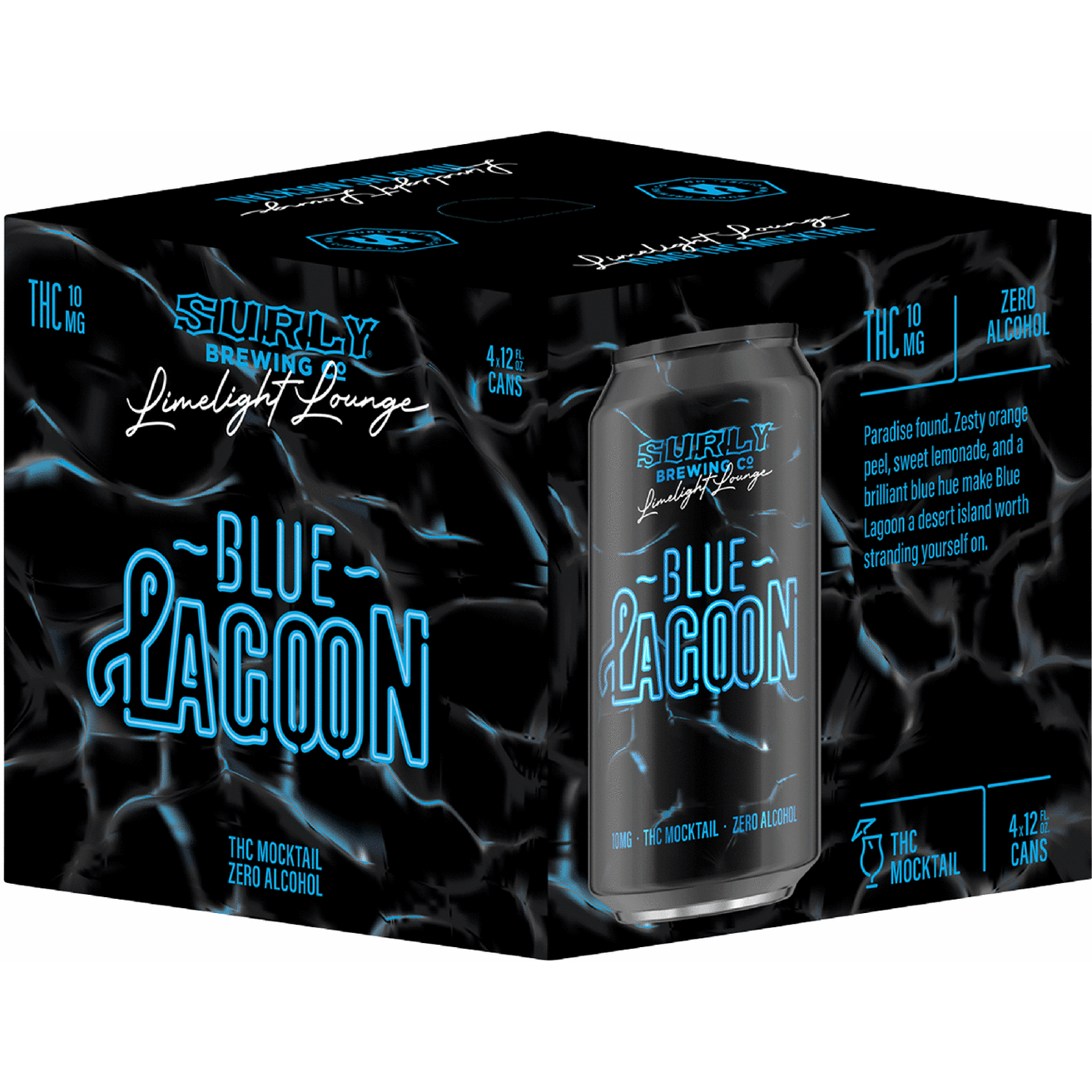 Surly THC 10mg Limelight Lounge Blue Lagoon