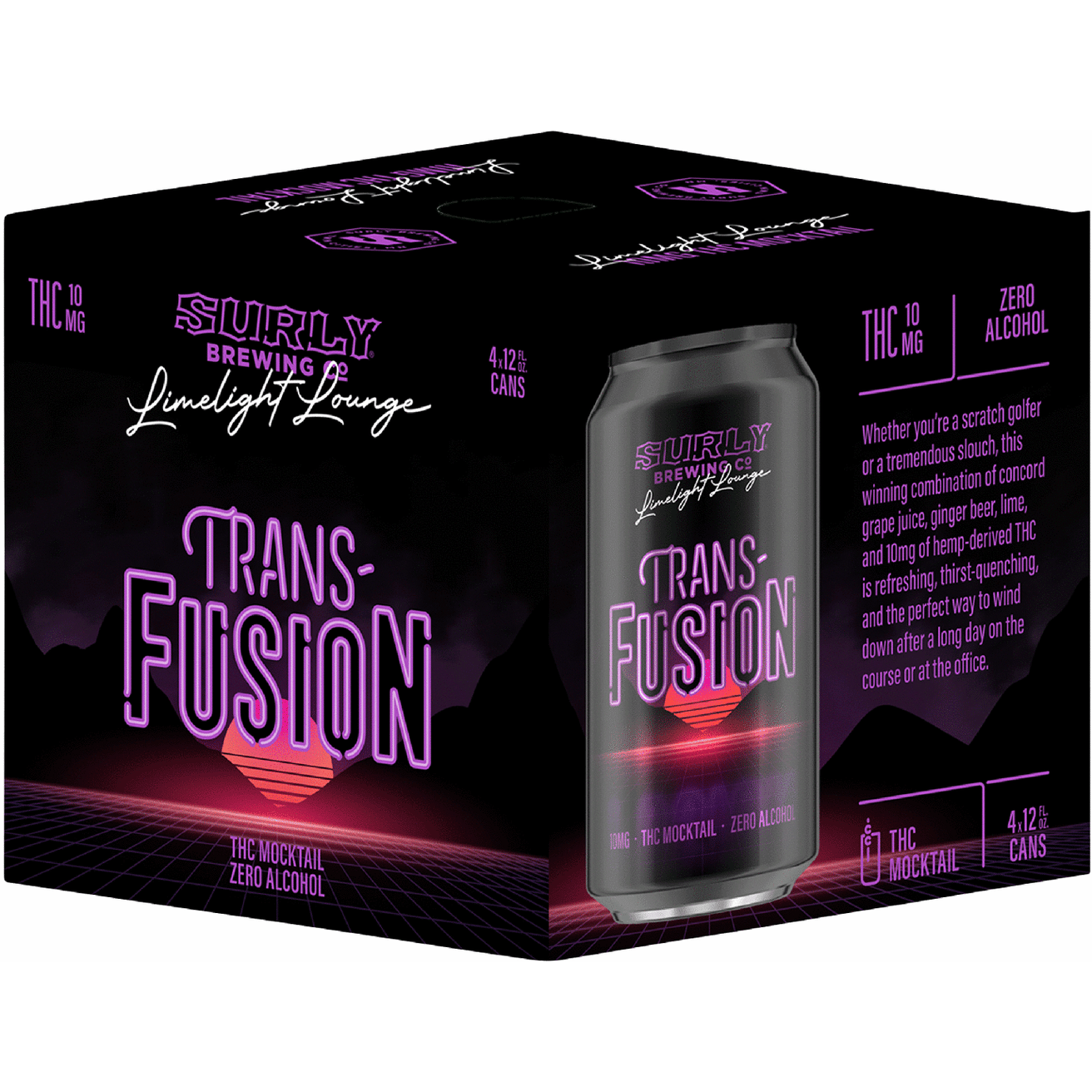 Surly THC 10mg Limelight Lounge Transfusion