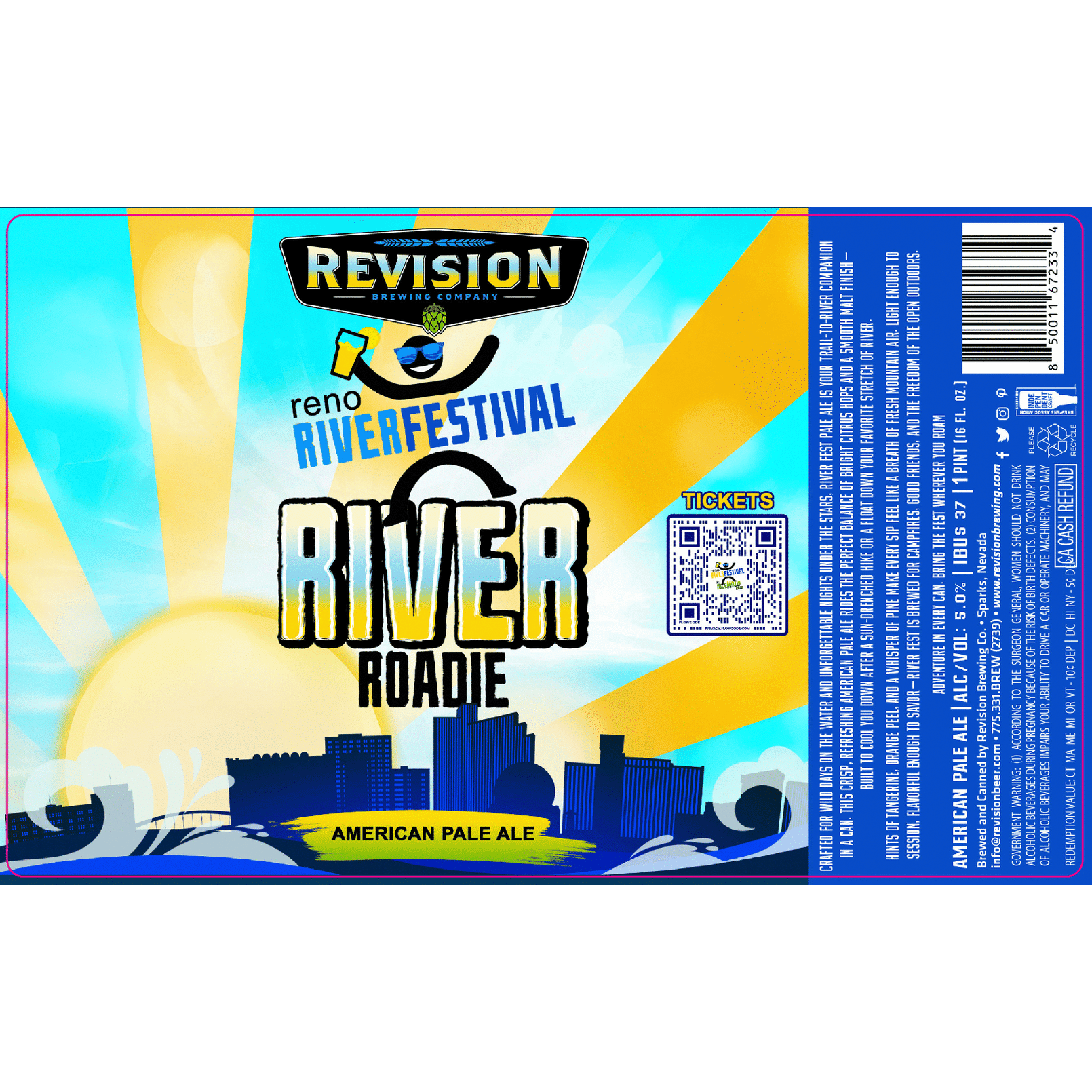 Revision River Roadie Pale Ale