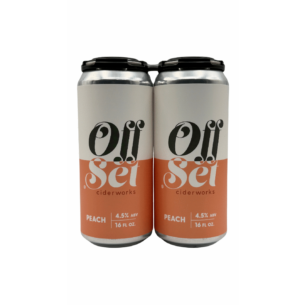 Offset Peach Cider